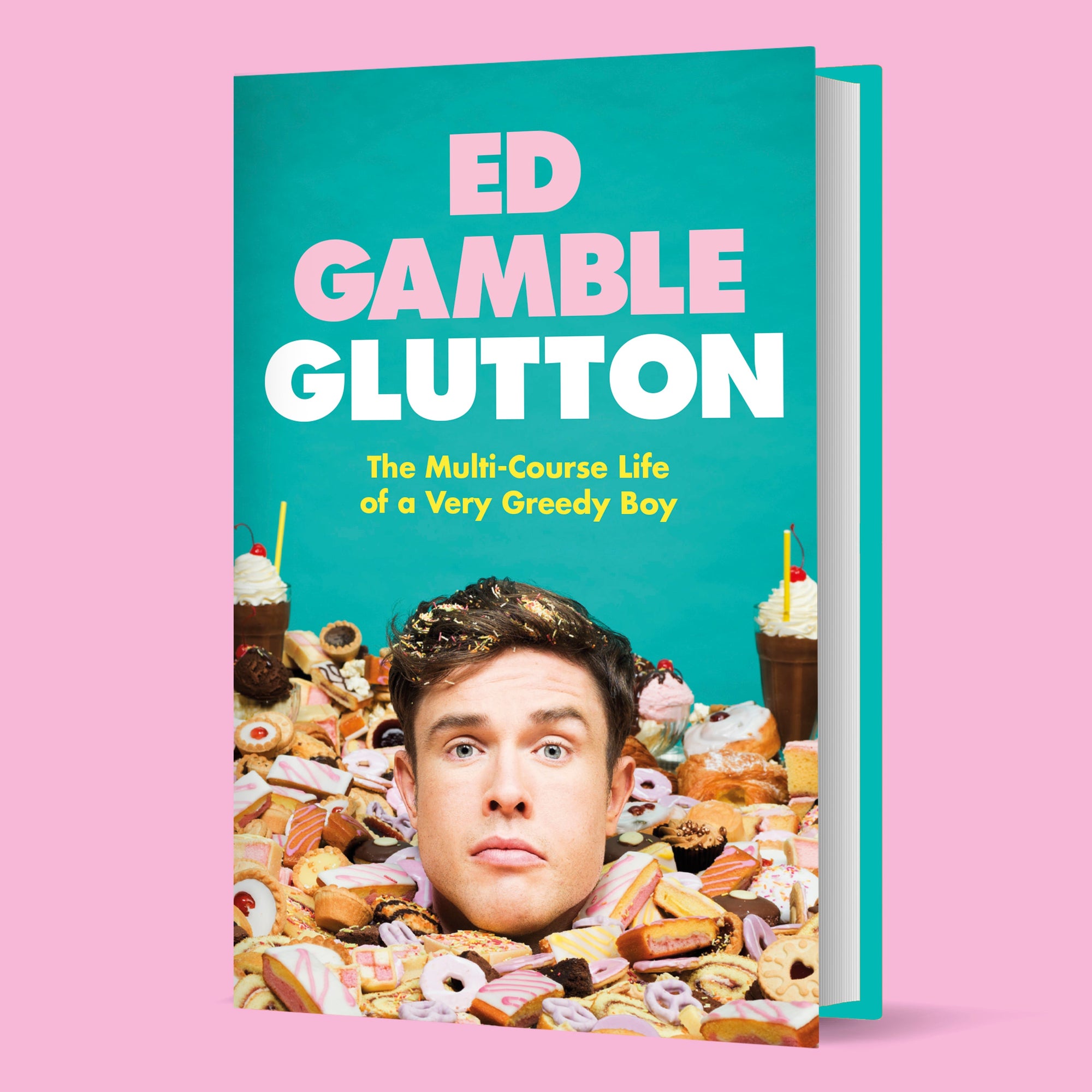 SIGNED Copy of Ed Gamble Glutton - The Multi-Course Life of a Very Greedy Boy - Hardback